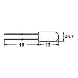 Picture of SIJALICA T1 3/4  6V  45mA 0,27W