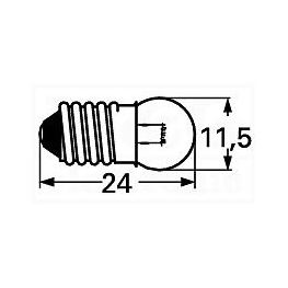 Slika za SIJALICA E10  6V  100mA 0,6W