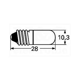 Picture of SIJALICA E10   4V 100mA 0,4W