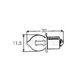 Slika za SIJALICA P13,5S 2,4V 500mA 1,2W