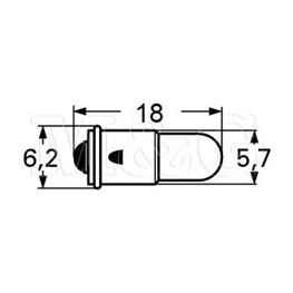 Picture of SIJALICA MF6s/8  28V   40mA 1,1W  