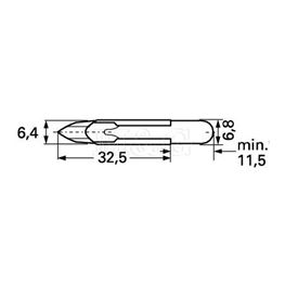 Slika za SIJALICA T6,8F 24V   50mA 1,2W