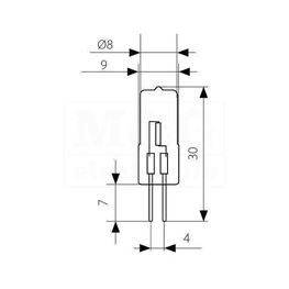 Slika za SIJALICA HALOGENA G4 12V 10W