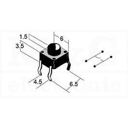 Slika za TASTER IMPULS H 6/1,5-5,0 mm