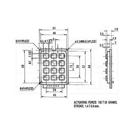 Picture of TASTATURA KOMPLET KB304