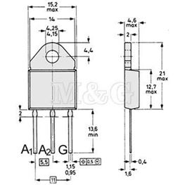 Picture of TRIJAK BTA41-600BW