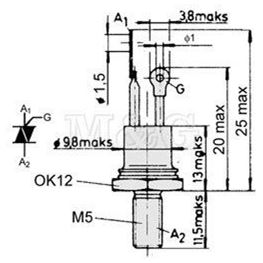 Picture of TIRISTOR BBC CS5-06