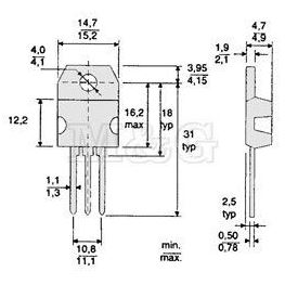 Slika za TRANZISTOR 2SB 1155