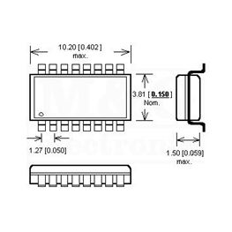 Slika za OPTOKAPLER LTV 847S Smd