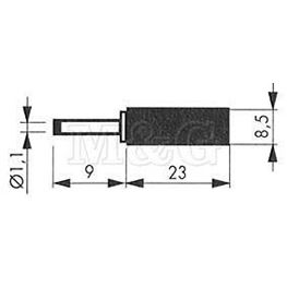 Slika za DC UTIKAČ 1,1 X 3,8 X 9,5