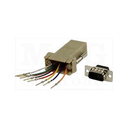 Slika za SUB-D ADAPTER 9M/RJ45