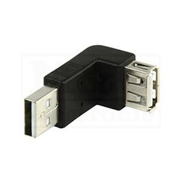 Slika za USB ADAPTER A MUŠKI / A ŽENSKI 90°