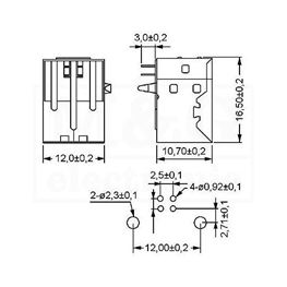 Picture of USB UTIČNICA PRINT TIP B