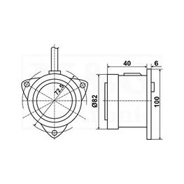 Slika za PIEZO ZUJALICA  FM2 220V AC 50Hz