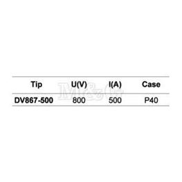 Picture of DIODA DV867-500   500A / 800V