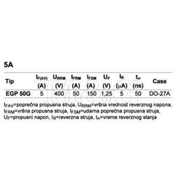 Picture of DIODA EGP 50 G