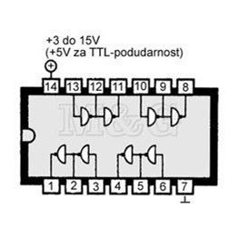 Picture of IC C-MOS 4041  