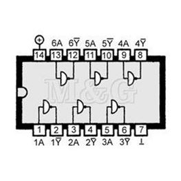 Slika za IC C-MOS 4069 Smd