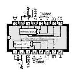 Picture of IC C-MOS 4098