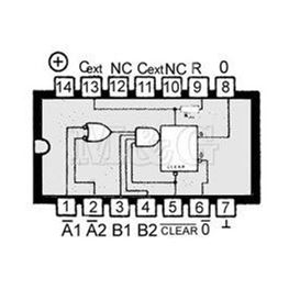 Picture of IC TTL SCHOTTKY 74LS122