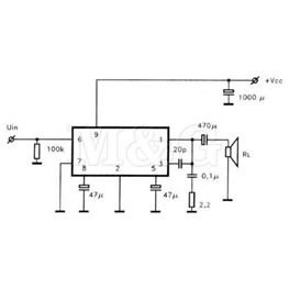 Slika za INTEGRISANO KOLO AN 7111