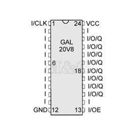 Picture of IC GAL 20V8B-25LPN