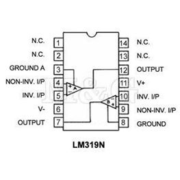 Slika za INTEGRISANO KOLO LM 319 N