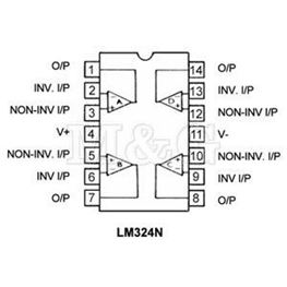 Slika za INTEGRISANO KOLO LM 324 N