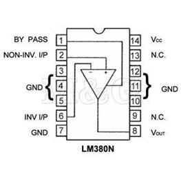 Slika za INTEGRISANO KOLO LM 380 N-14