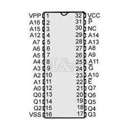 Picture of EPROM C-MOS 27C1001