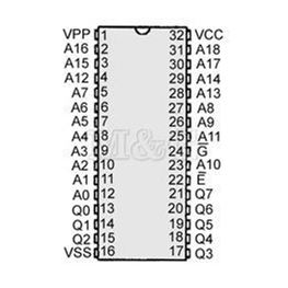 Picture of EPROM C-MOS 27C4001