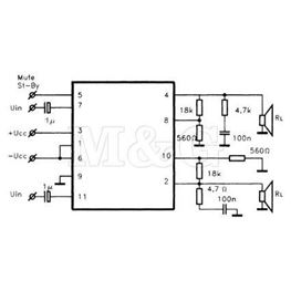 Picture of INTEGRISANO KOLO TDA7265
