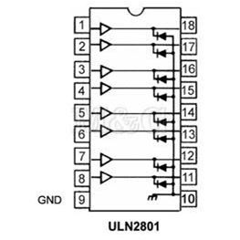 Slika za INTEGRISANO KOLO ULN 2801 AN