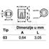 Picture of ODSTOJNIK LE DIODE 303