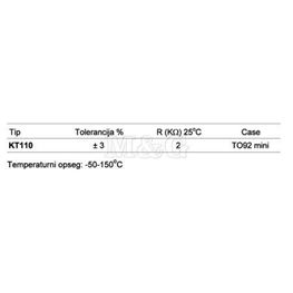 Slika za SENZOR TEMPERATURE KT 110