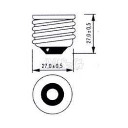 Slika za SIJALICA 220V 40W E27 300°C