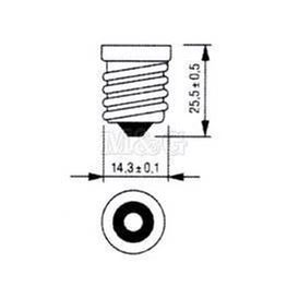 Slika za SIJALICA 220V 40W E14 300°C