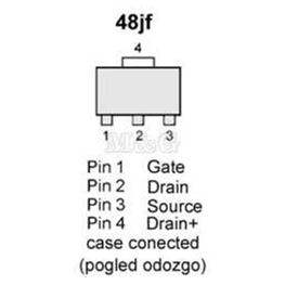 Slika za TRANZISTOR IRFL 014 N Smd