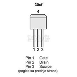 Slika za TRANZISTOR IRFR 5505 Smd