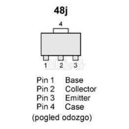 Slika za TRANZISTOR IRLL 014 N Smd