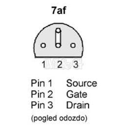 Slika za TRANZISTOR 2N 7000