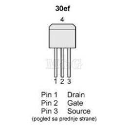 Picture of TRANZISTOR VNB 10N07 Smd