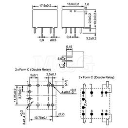 Picture of RELEJ HFKD012-2ZST 12V 25A 255R