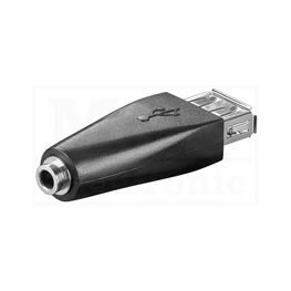 Picture of USB ADAPTER A ŽENSKI / 3,5 MM ŽENSKI