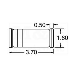 Slika za DIODA SMD ZENER 0,5W 6,8V