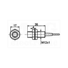 Slika za INDUKTIVNI BESKONTAKTNI PREKIDAČ LM12-3002NC