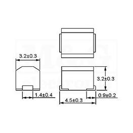 Slika za INDUKTIVNOST SMD DL1812 1.8µH