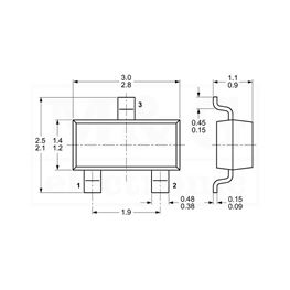 Slika za DIODA SMD ZENER 0,3W 5,6V