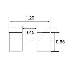 Slika za INDUKTIVNOST SMD CW0402 3,9nH