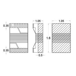 Picture of INDUKTIVNOST SMD CW0603 1.6nH